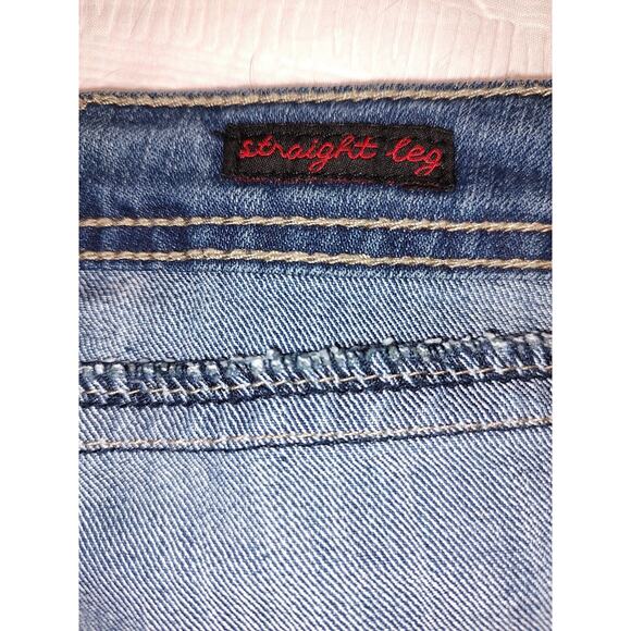 Earl Jean Straight Leg Stonewashed Size 10 women's - Picture 5 of 10